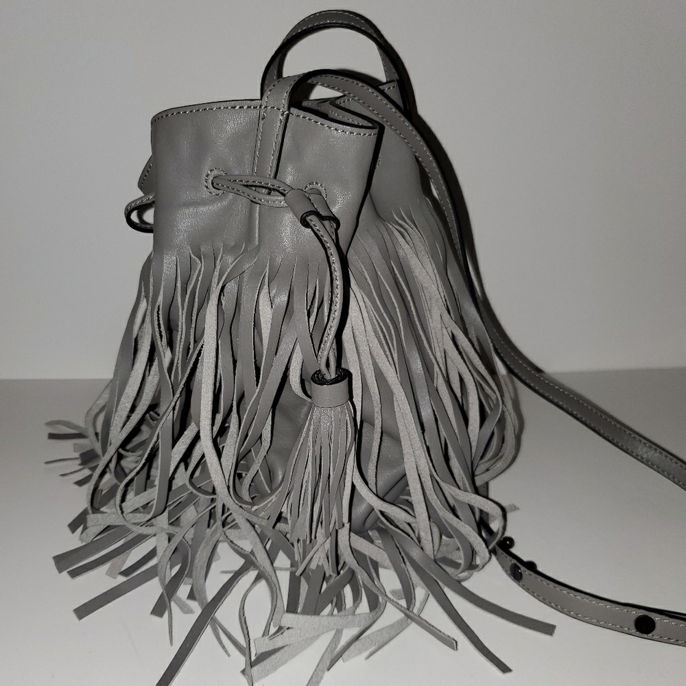 Loeffler Randall Industry Fringe Bucket Bag